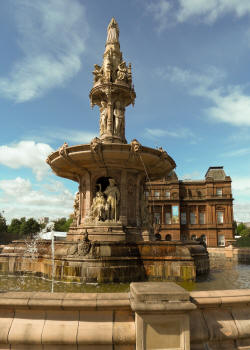 The Doulton Fountain Rear View