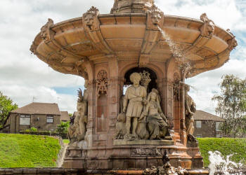 The India Statue Group Dolton Fountain